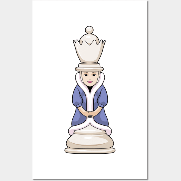 Chess piece Queen Chess Wall Art by Markus Schnabel